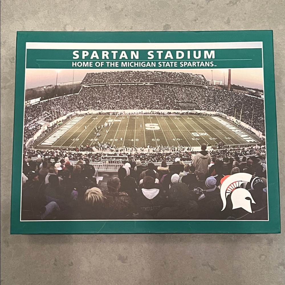 Spartan Stadium Michigan State University 500 piece jigsaw puzzle